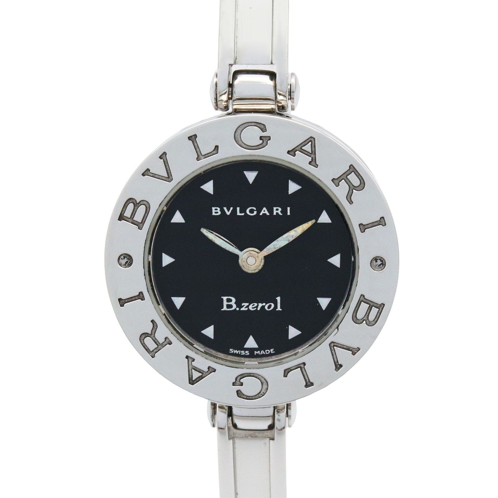 ブルガリ BVLGARI 腕時計 B-zero1 BZ22S ブラック ステンレススチール B-zero1 レディース Used A