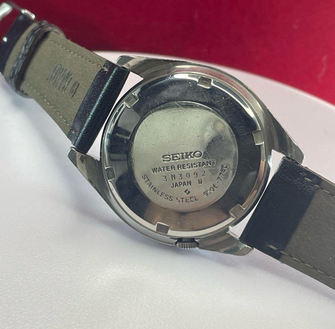 美品 70s SEIKO 5 アクタス SS 風防新品 メタリックカラー 腕時計 美品 70s SEIKO 5 アクタス SS 風防新品 メタリックカラー