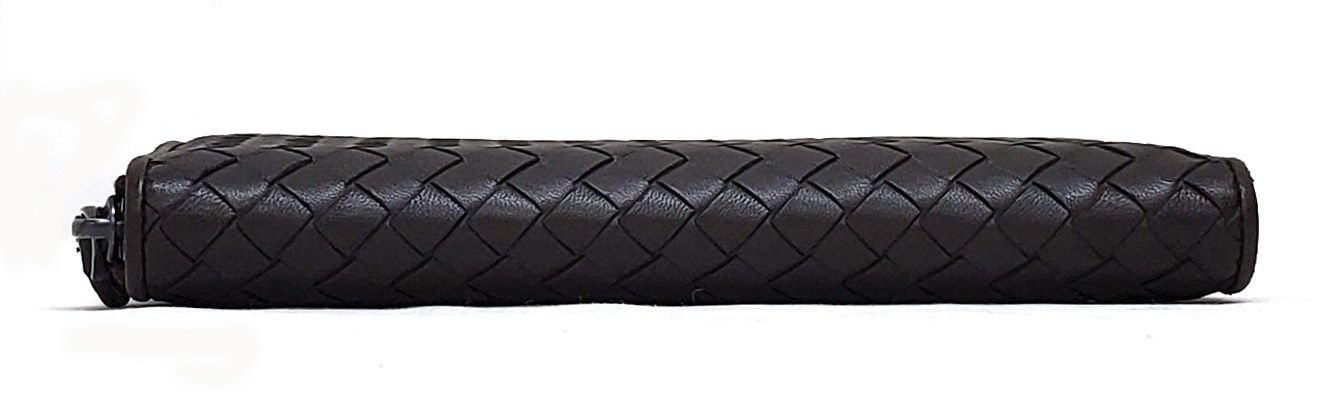 B4589◇極美品【ボッテガヴェネタ】イントレチャート ラウンド