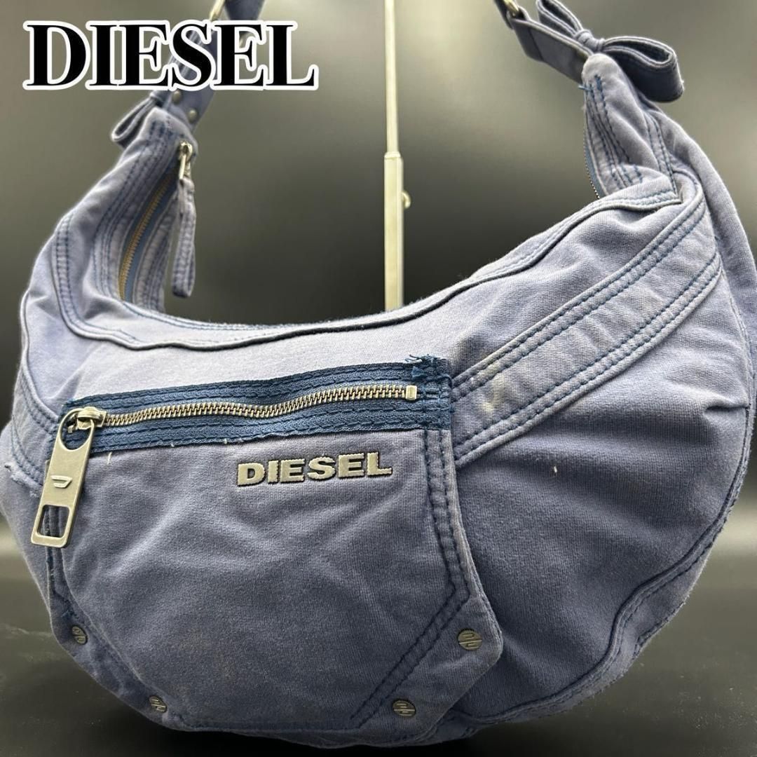希少 DIESEL ショルダーバッグ ハーフムーン Y2K archive - メルカリ