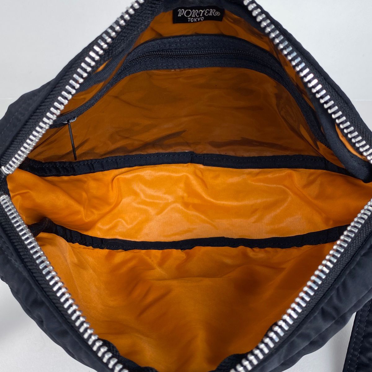 ポーター PORTER ナイロン ショルダーバッグ 2WAY ポーチ ロゴ ショルダーバッグ ナイロン ブラック レディース 【】