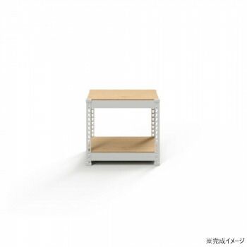 H45cm 追加2 段セット 幅51cm MK-452NWH ホワイト