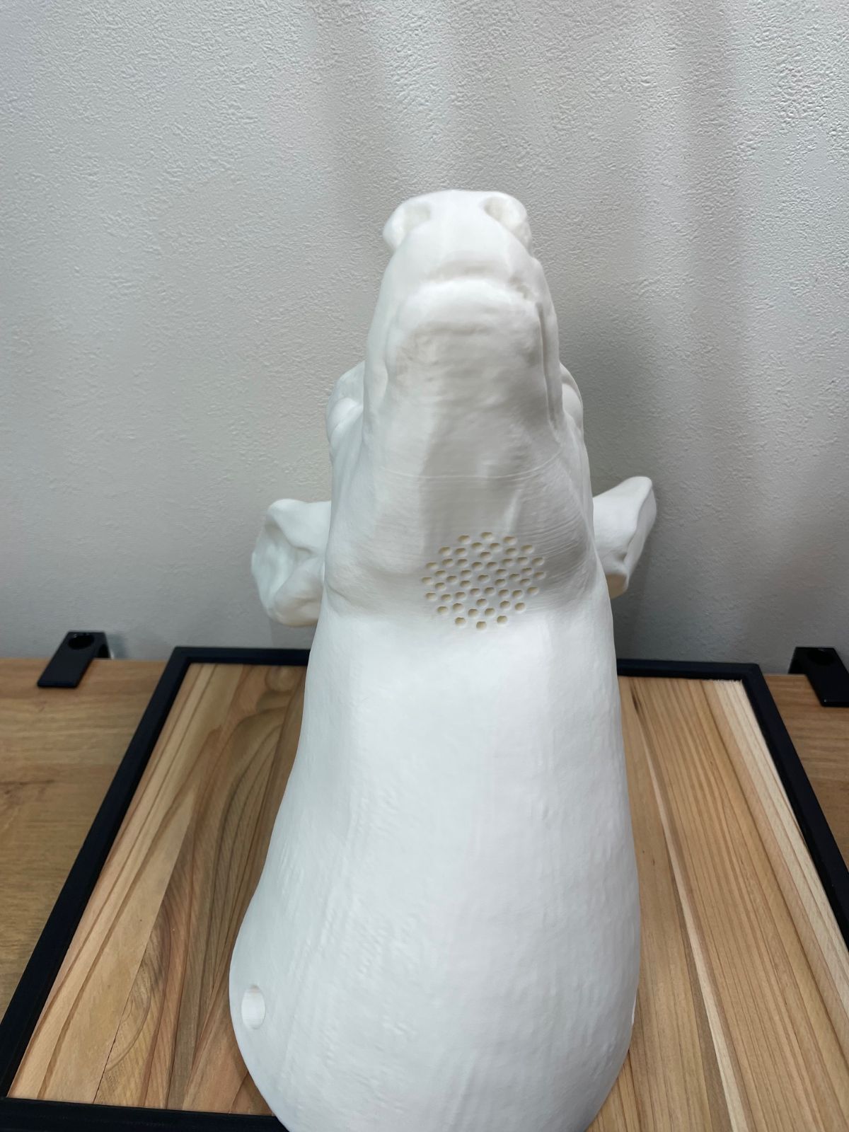ビカクシダ着生板 鹿の3Dモデル ver.3 マッドホワイト 210×280×235