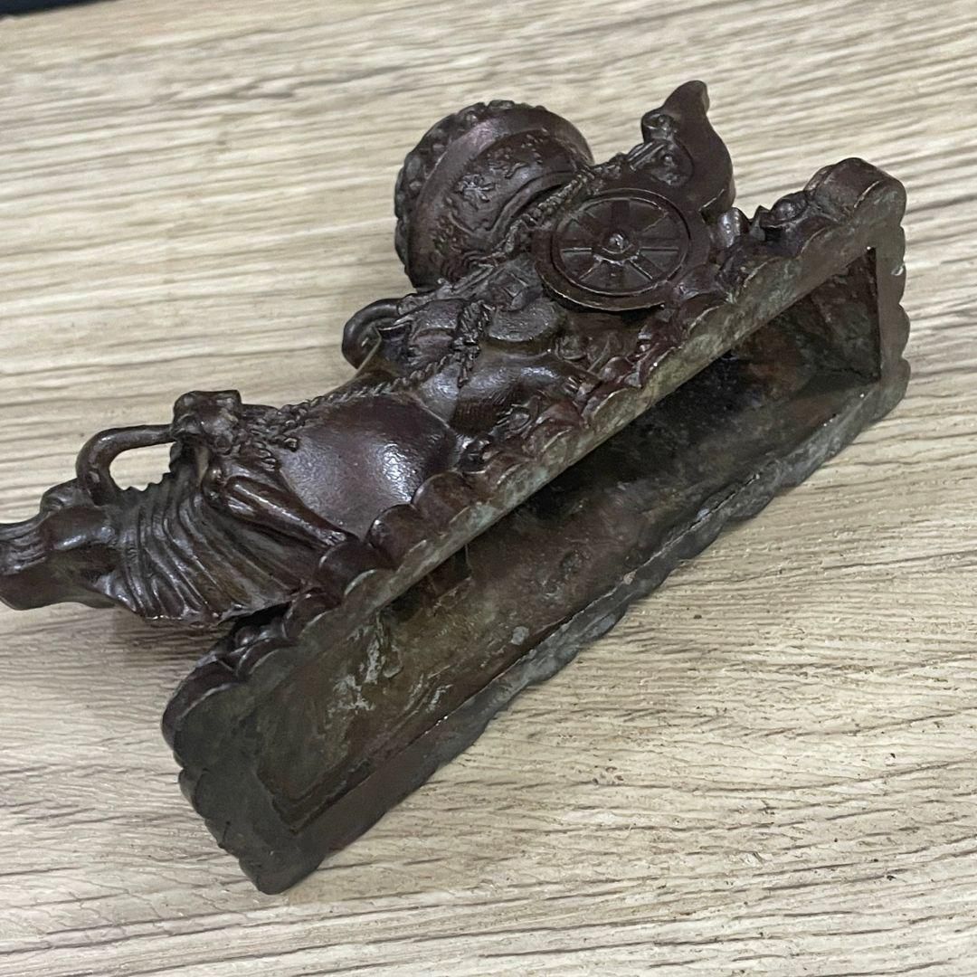 銅製十二支 茶寵文鎮 工芸置物 書斎装飾品 銅製 十二支牛 茶台茶寵 文鎮 文房具 装飾品 工芸品 置物 - メルカリ