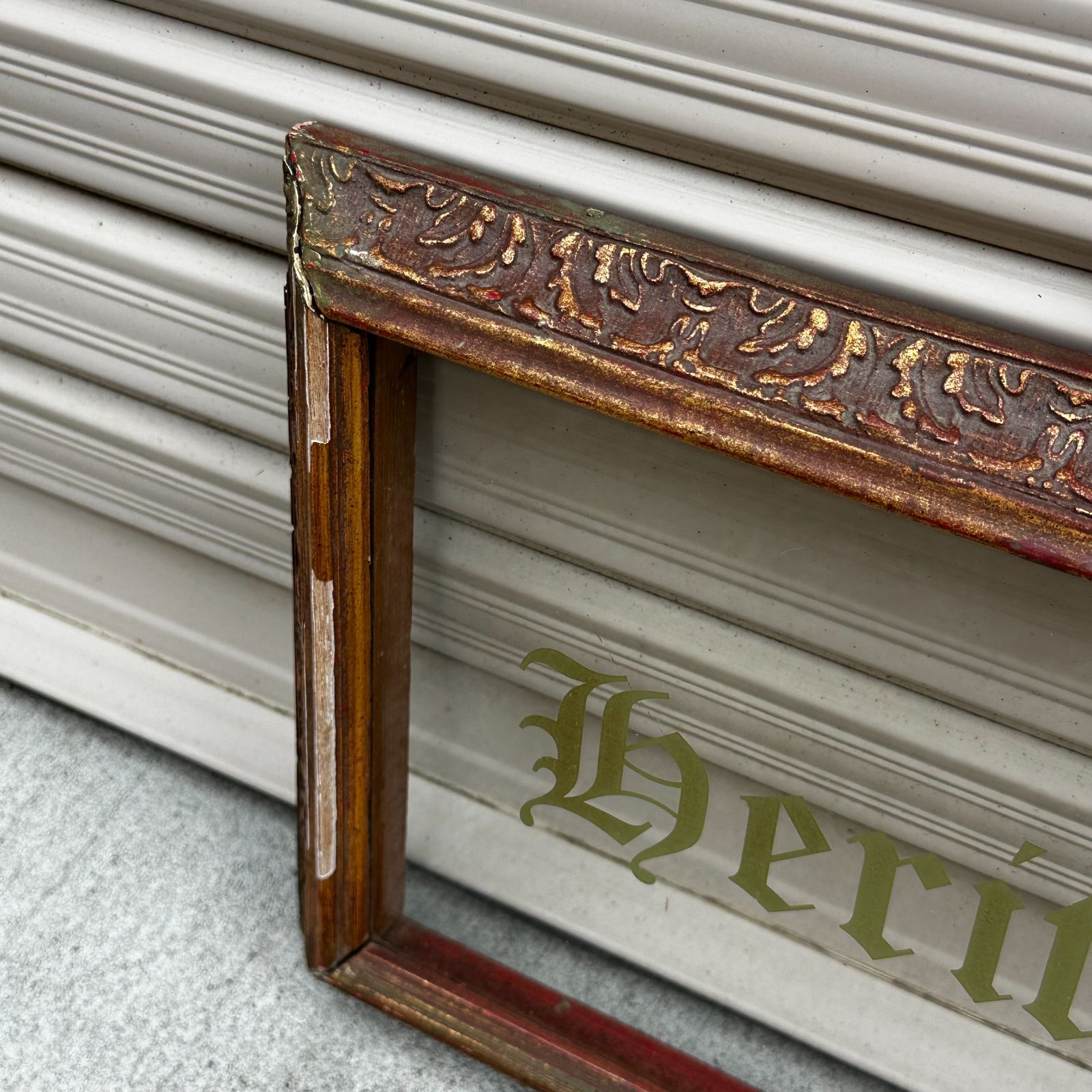 ファーストエイド ヴィンテージサインボード