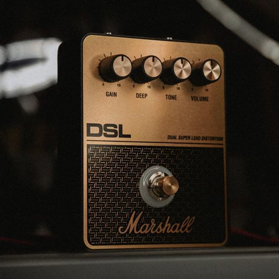 Marshall DSL Overdrive Pedal [DUAL SUPER LEAD DISTORTION] - メルカリ