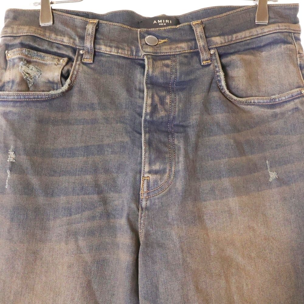 AMIRI (アミリ) 23AW STACK FLAIR JEAN 裾スナップボタン