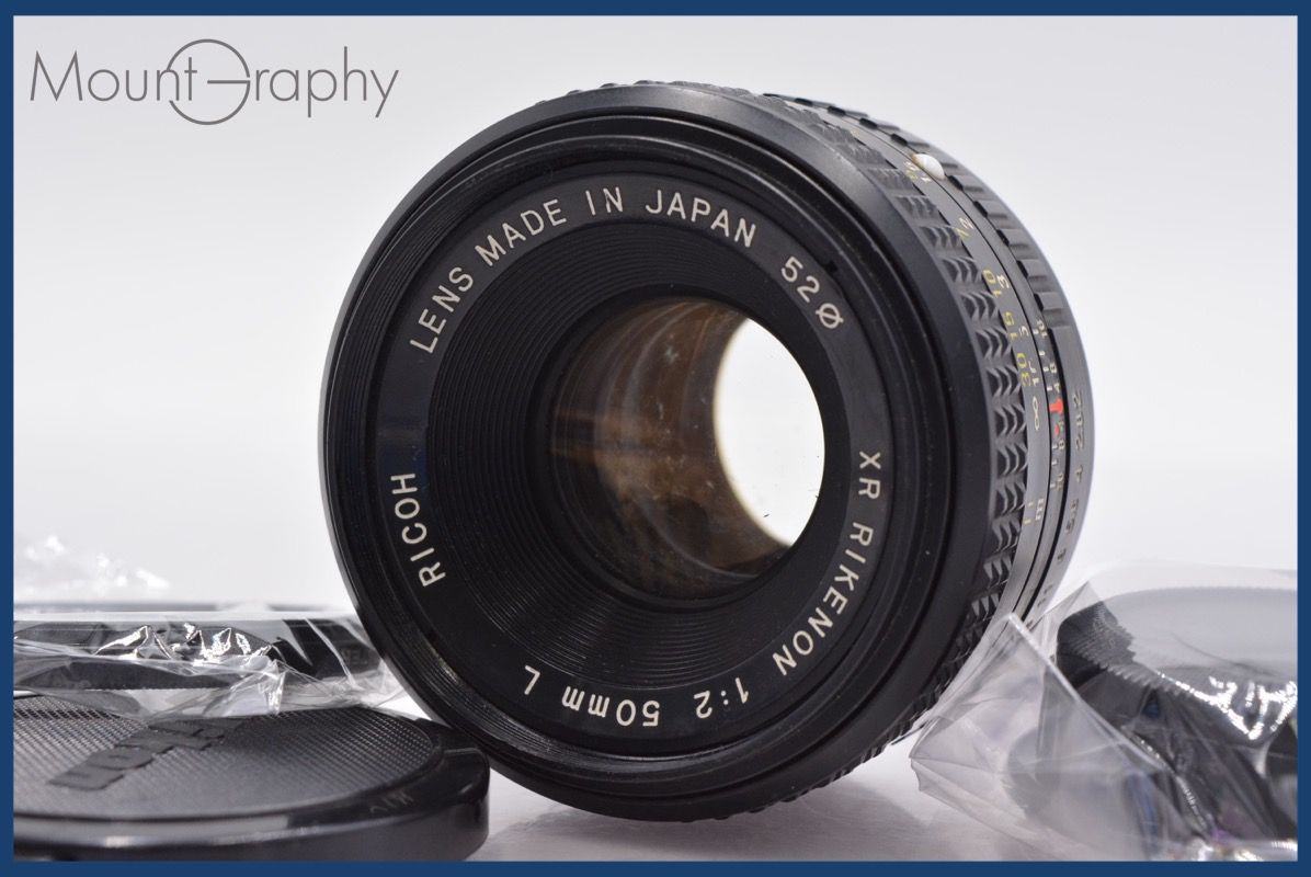 ☆現状品☆RICOH リコー XR RIKENON 50mm F2 RICOH XR RIKENON 50mm F2 第一世代 光学美品 公式通販