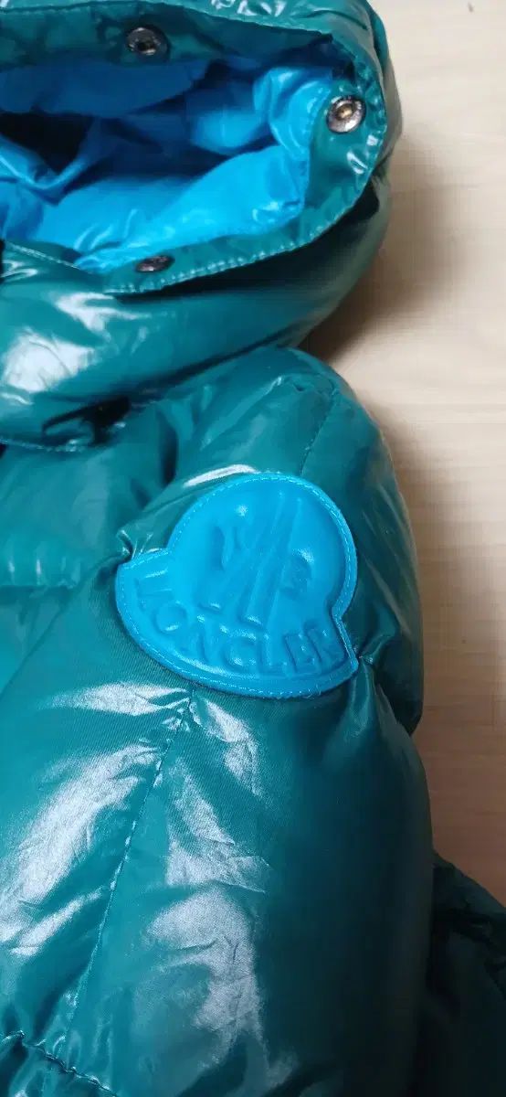 エメラルド ダウン アウター フード