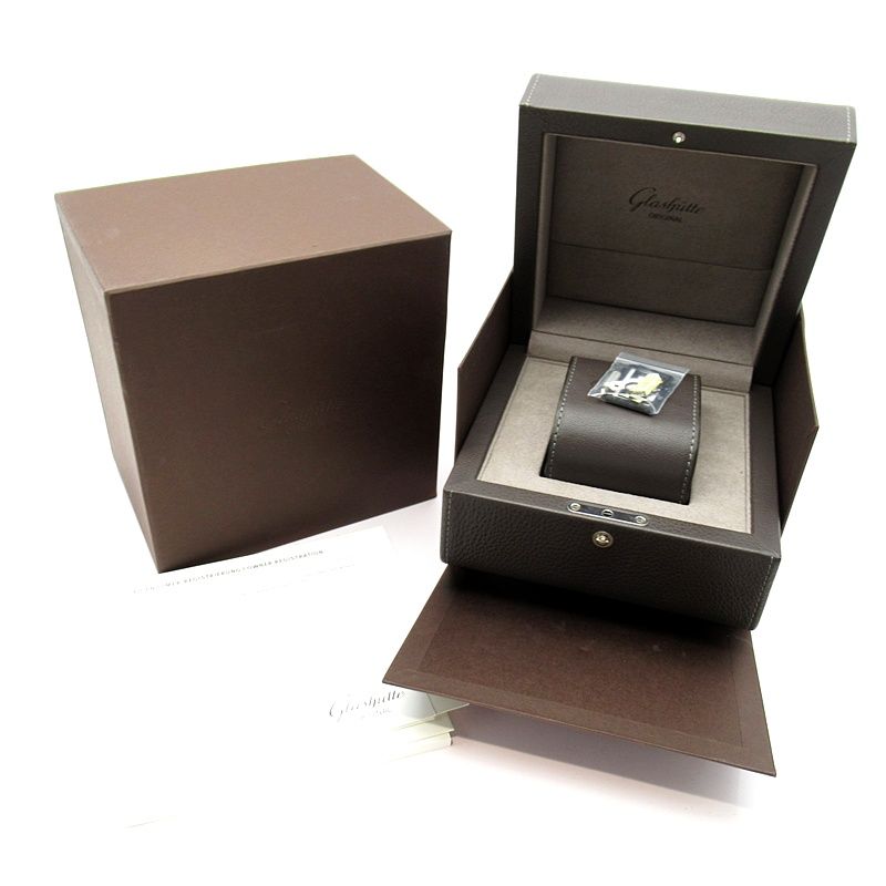 飲まナイト3 2004 90-02-03-03-04 ブラック Glashutte Original（グラスヒュッテ