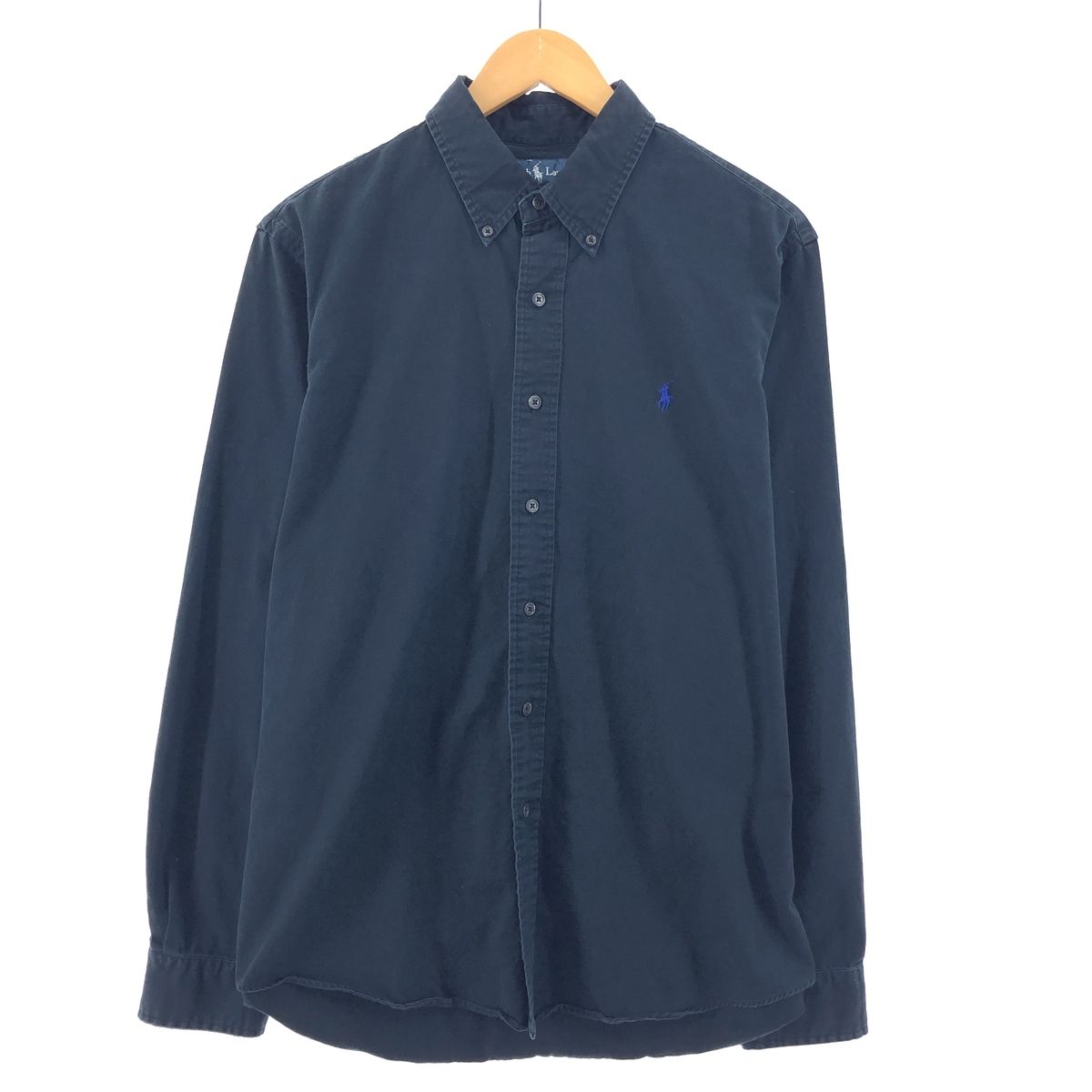 古着 ラルフローレン Ralph Lauren CUSTOM FIT 長袖 ボタンダウンシャツ メンズL/eaa378542