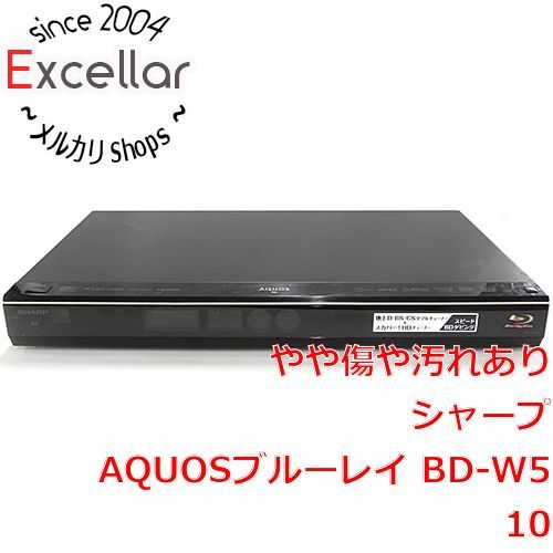 シャープ ブルーレイレコーダーAQUOS BD-W510 リモコン付き シャープ ブルーレイレコーダーAQUOS BD-W510 リモコン付き