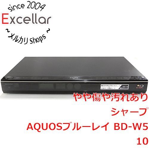 [bn:6] SHARP　AQUOS ブルーレイディスクレコーダー BD-W510　リモコンなし