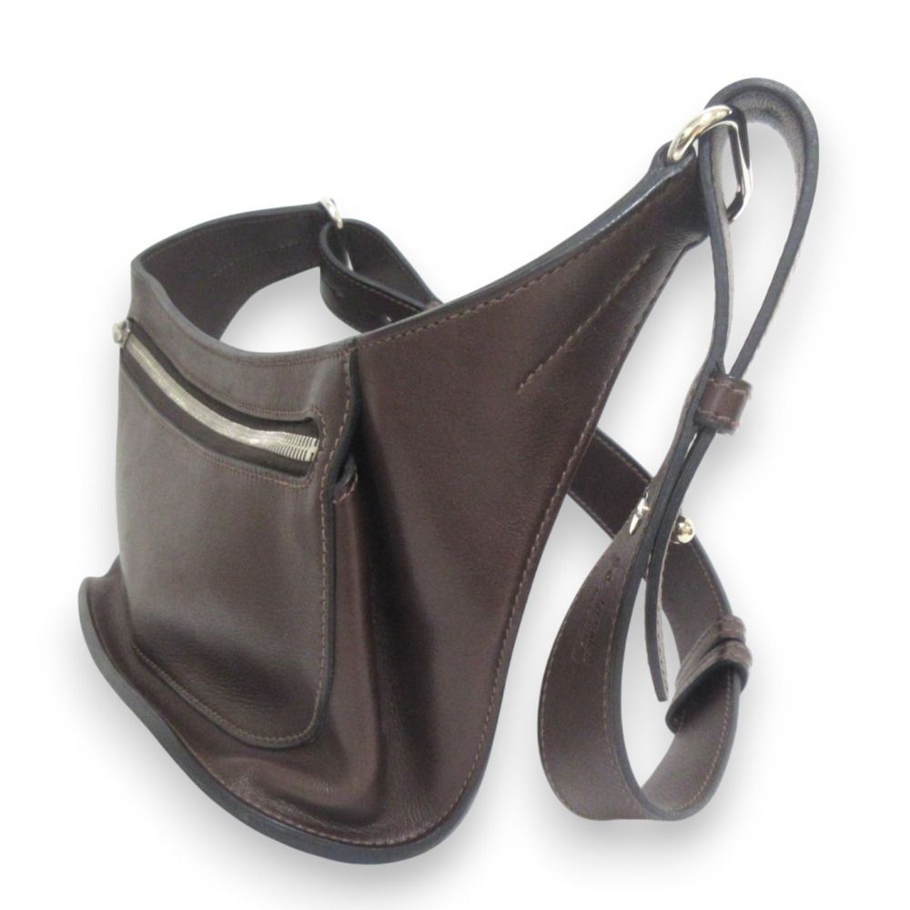 美品 HERMES エルメス チキータ90 ヴォーエヴァーグレイン レザー