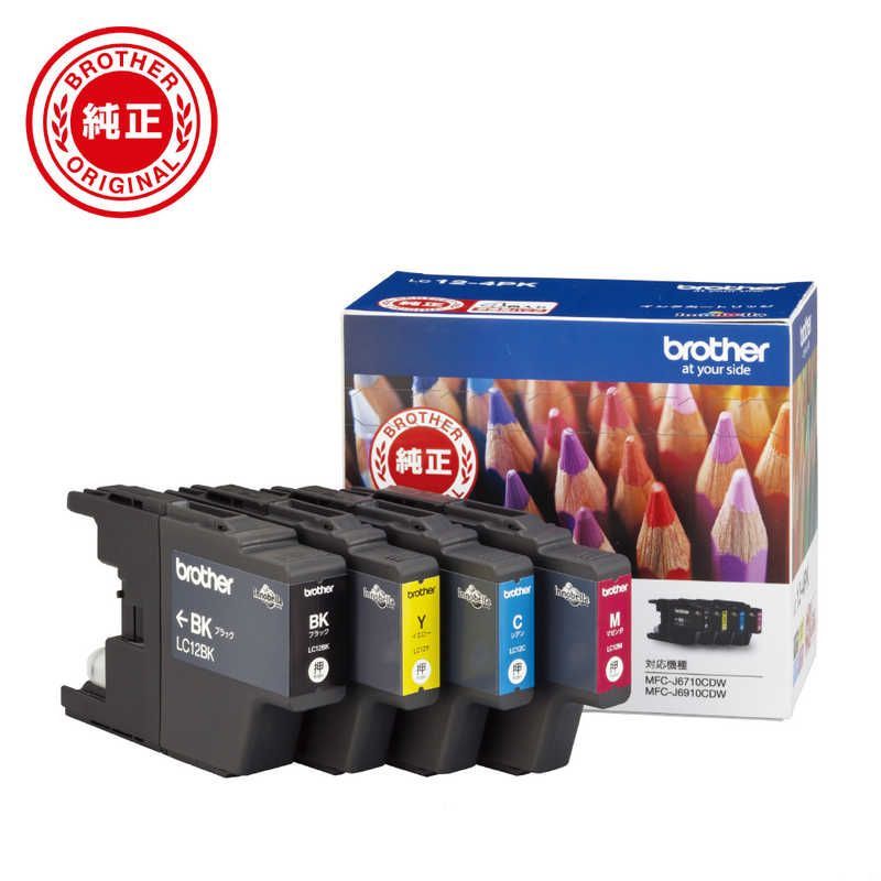 純正品未使用ブラザー LC411-4PK 新品未使用Brother ブラザー LC411-4PK インクカートリッジ - メルカリ