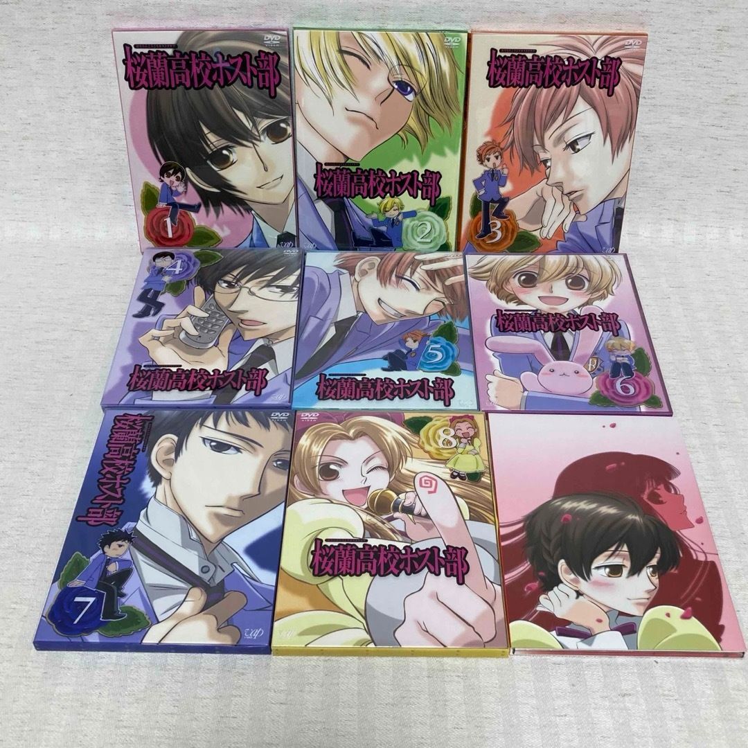 桜蘭高校ホスト部 初回限定 マスコットフィギュア付き DVD 全巻セット 初回限定版】桜蘭高校ホスト DVD 全巻 オリジナルマスコット