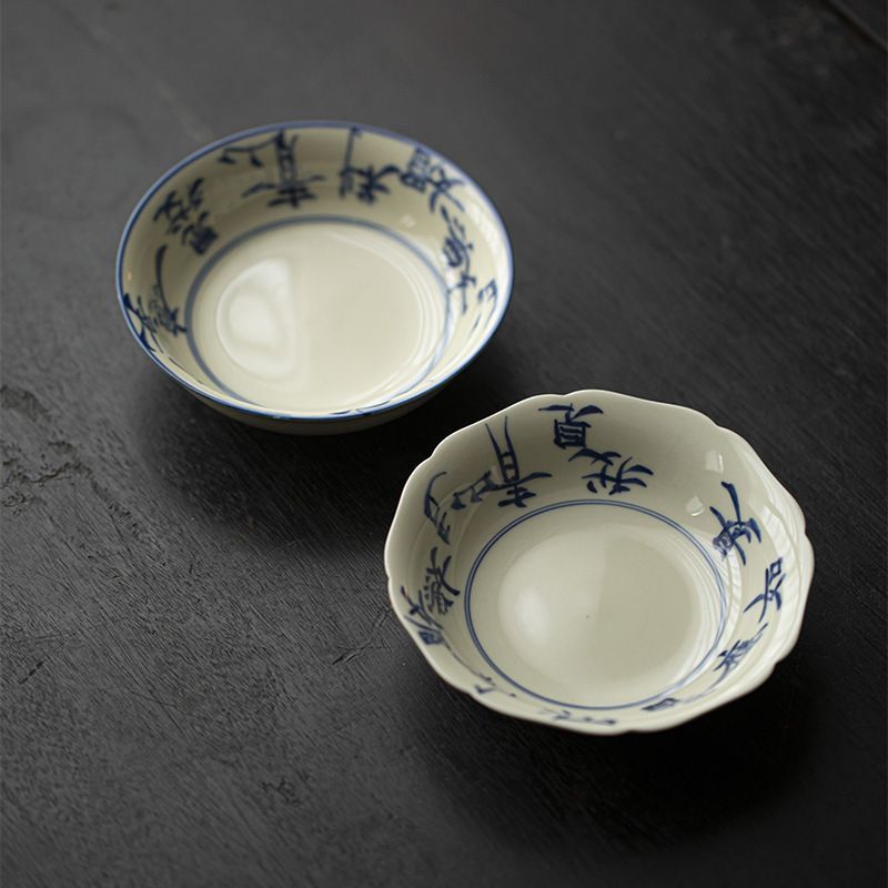 中国 陶器 中国陶磁器 | 古染付六角形花鳥文壺 明末 17C | Gallery陽々