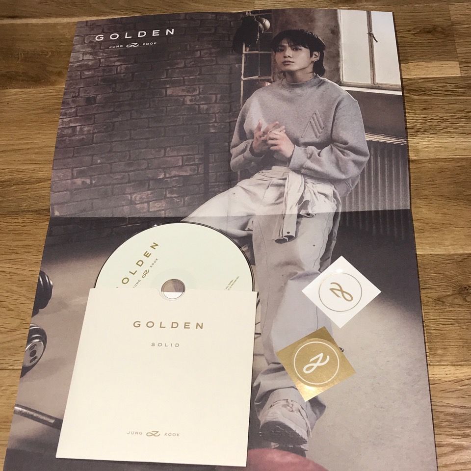 ジョングク(BTS) 直筆サイン「GOLDEN」SOLID ver.CD - メルカリ ジョングク(BTS) 直筆サイン「GOLDEN」SOLID ver.CD - メルカリ