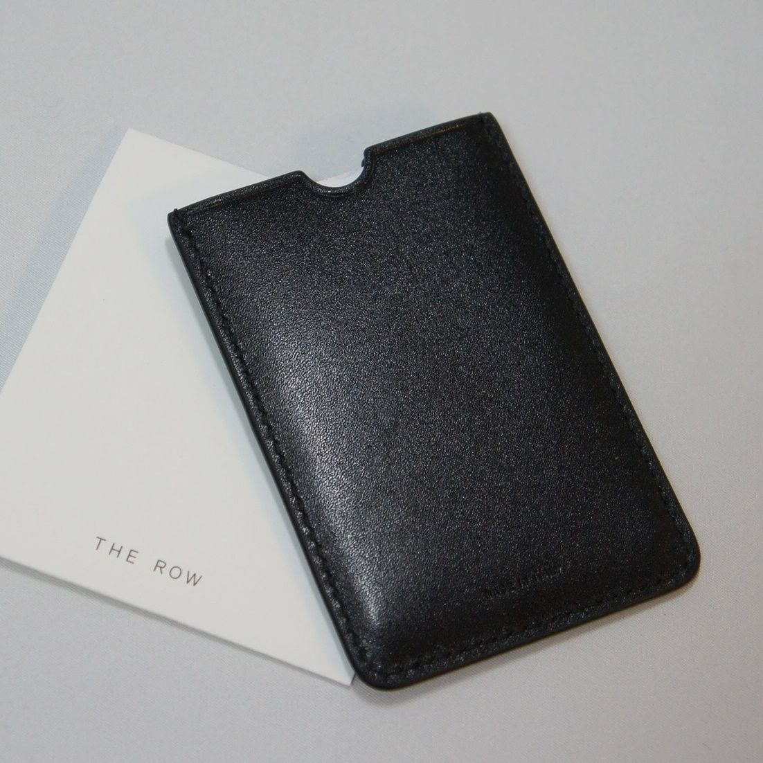 【 The Row】 レザーカードケース ☆THE ROW☆関税込♪日本未入荷♪Two レザー カードケース (The