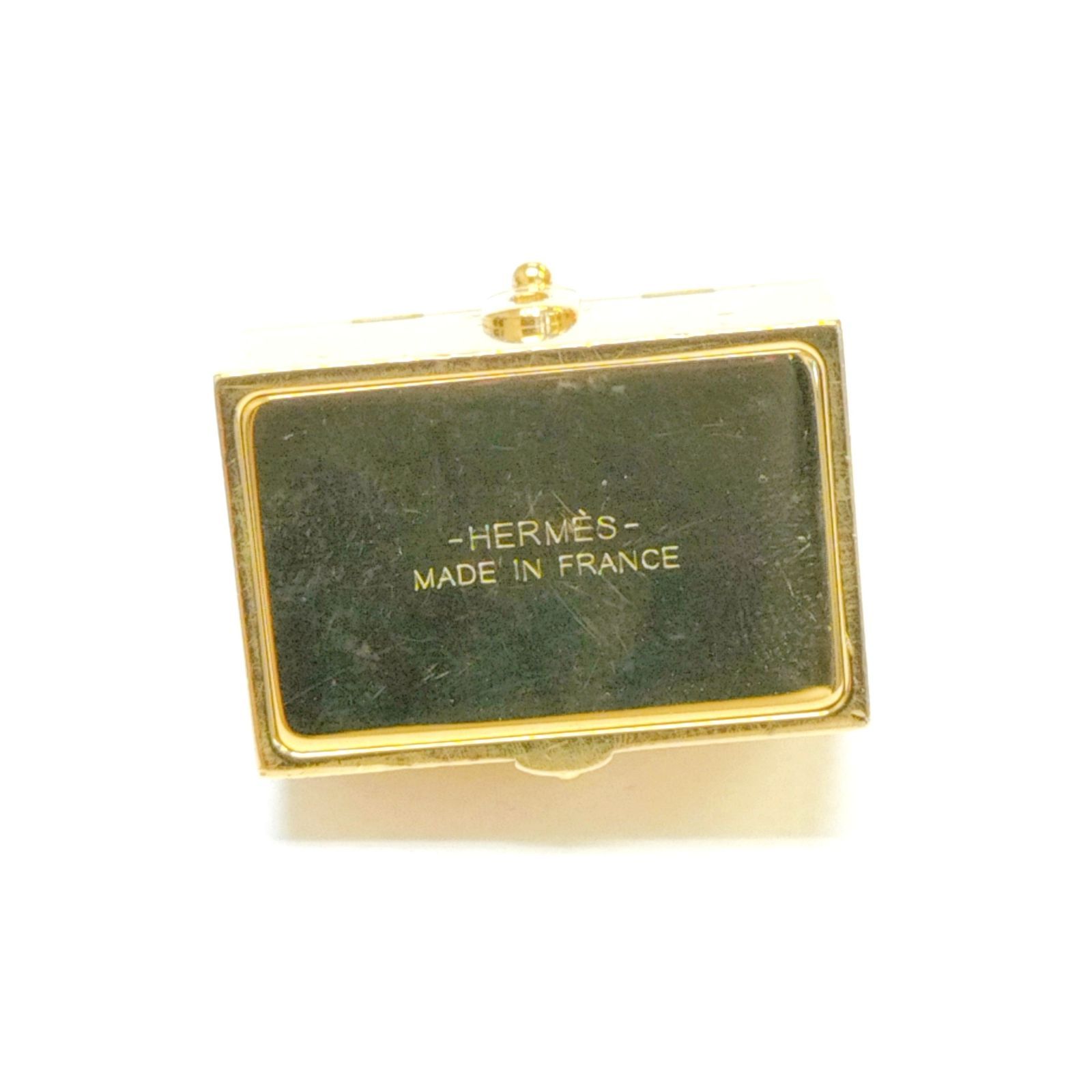 HERMES キュリオジボックスゴールド 中古品 HERMES キュリオジボックスゴールド 中古品