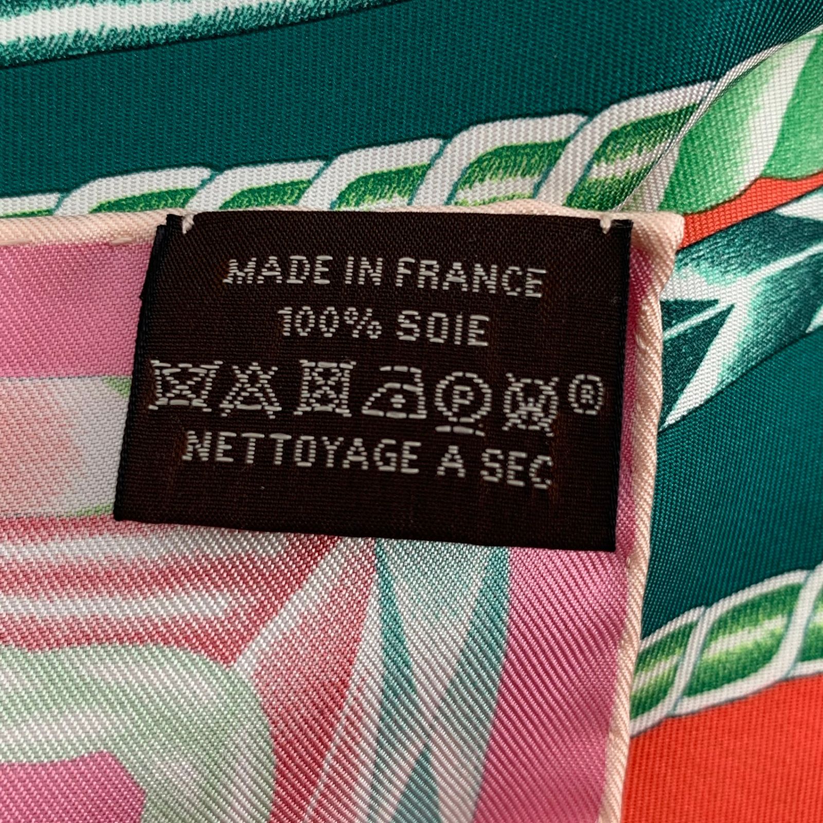 HERMES エルメス カレ90 ROBE DU SOIR ローブ・デュ・ソワール ピンク 