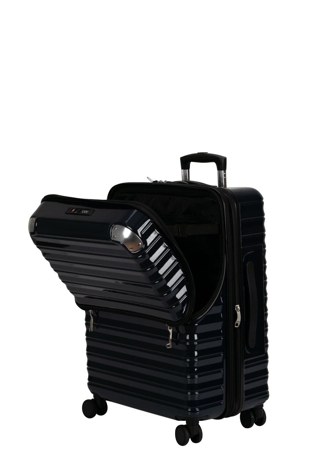 72L L 61 拡張時72 拡張機能付き ストッパー付き 74-30890 フリーズ ハーフオープン フロントオープン ジッパー スーツケース キャリーケース アクタス