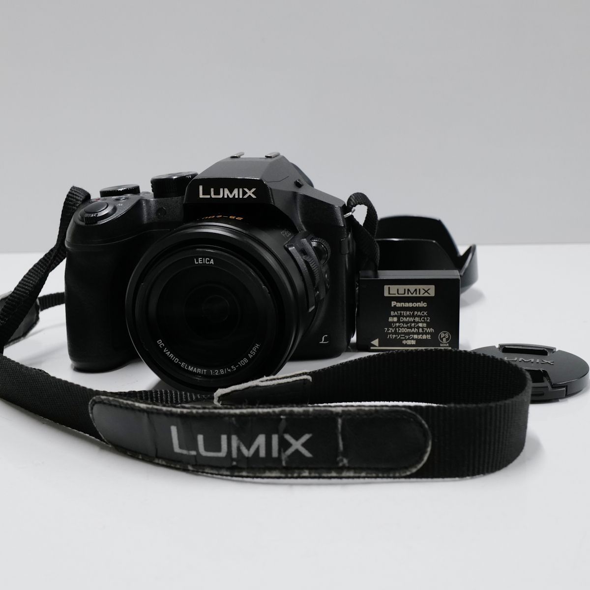 Panasonic LUMIX DMC-FZ300 USED美品 デジタルカメラ 本体＋バッテリー