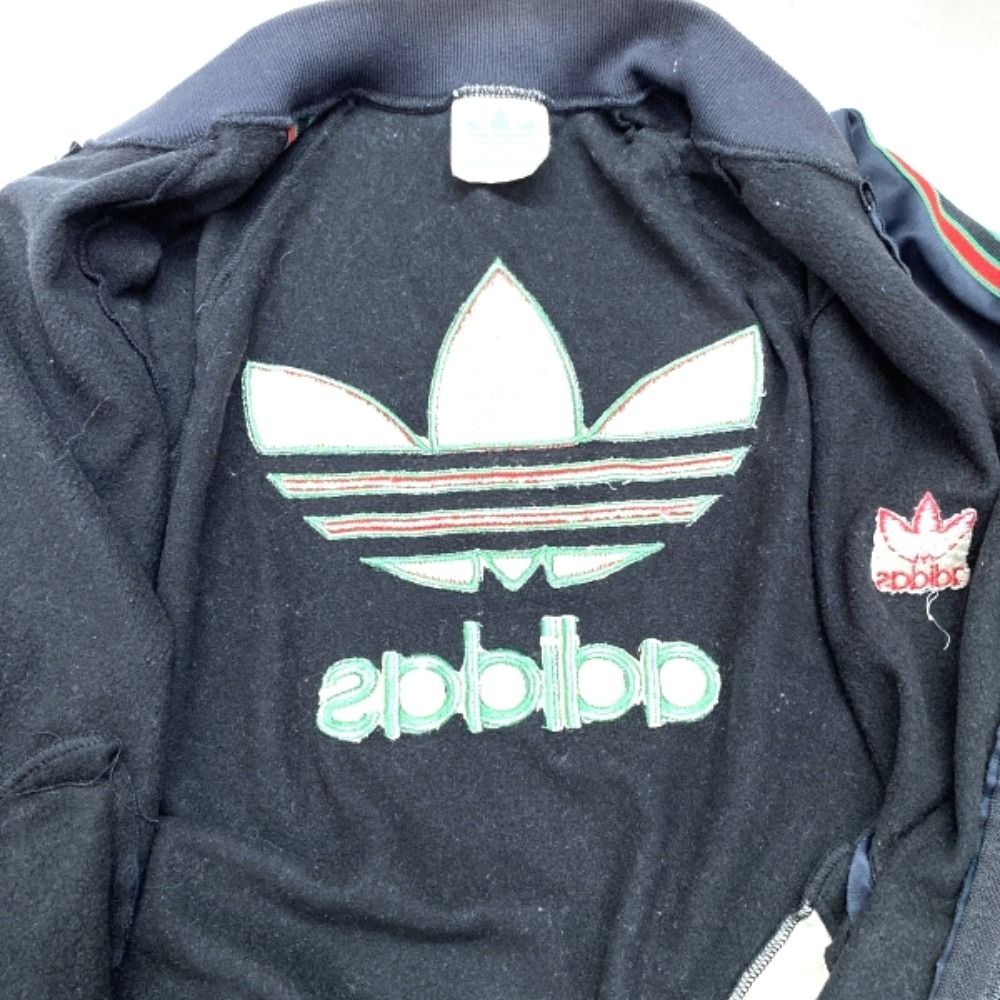 80's adidas アディダス　トラックジャケット 03w17151 adidas 80s USA製 トラックジャケット アディダス
