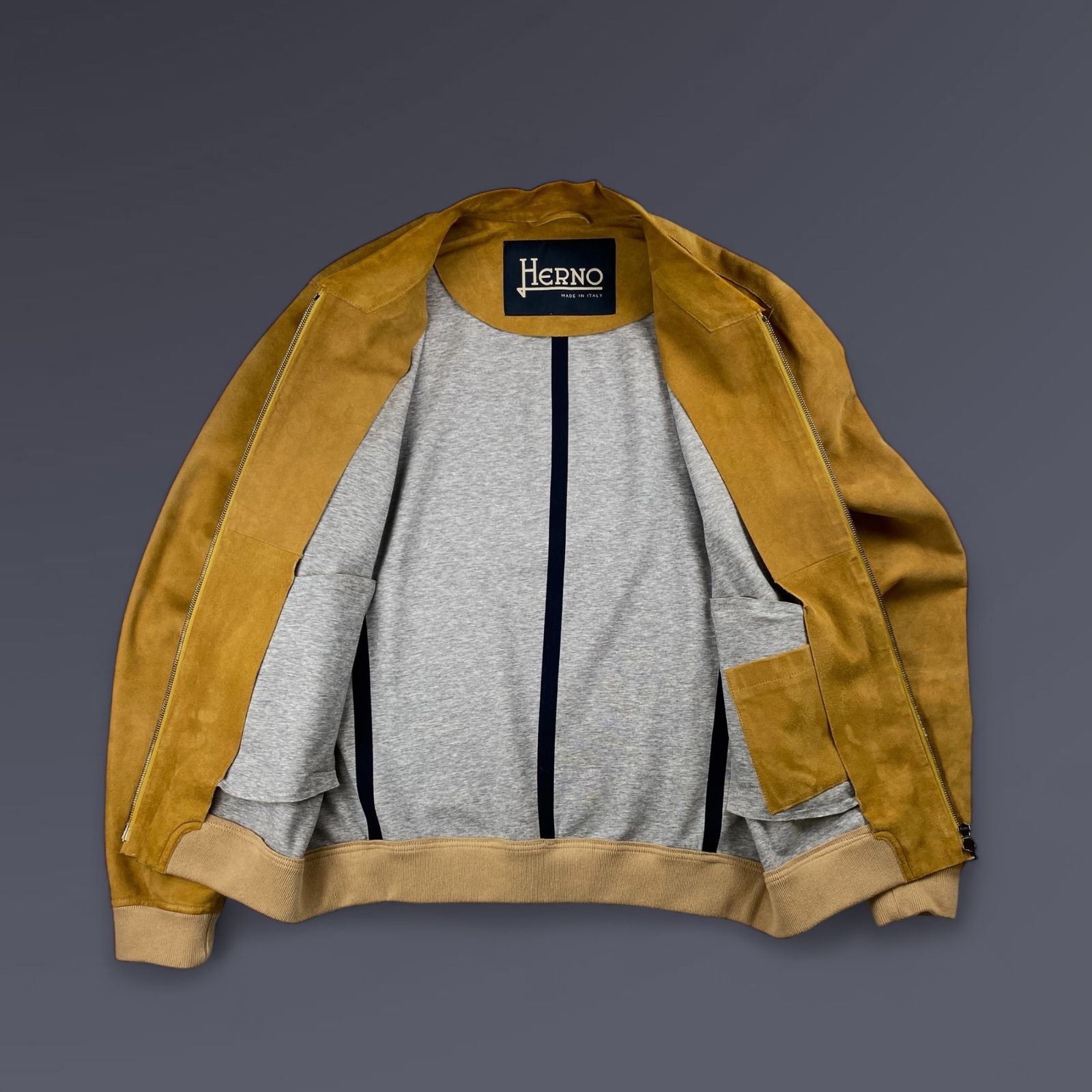 HERNO ヘルノ / ゴートレザージャケット 参考定価：130,000+tax SIZE