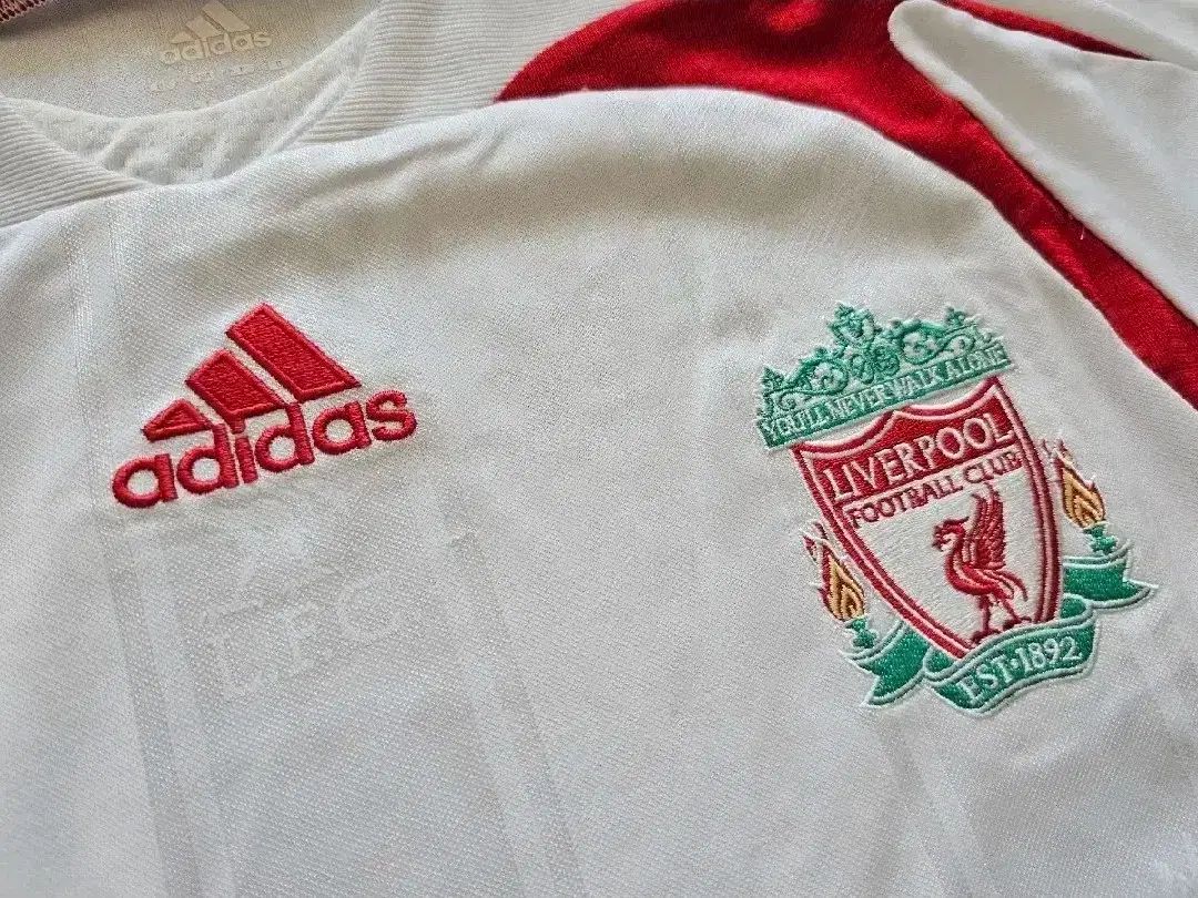07 08 リヴァプール アウェー ポモーション 支給品 長袖シャツ LLC-HASEGAWATOSO_COM