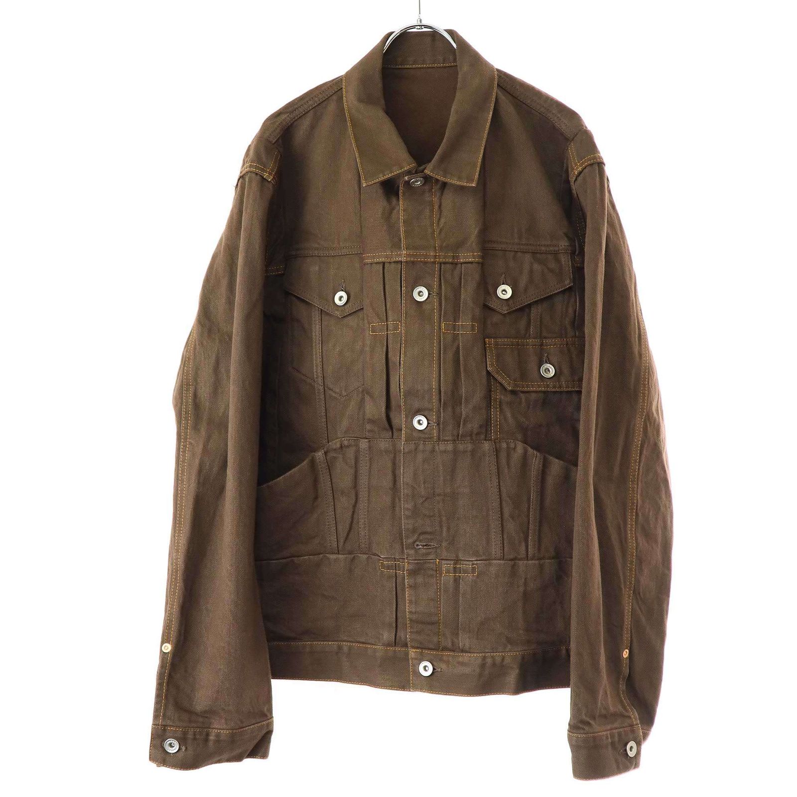 sacai サカイ 25AW Denim Jacket デニムジャケット 25-03751M ブラウン 