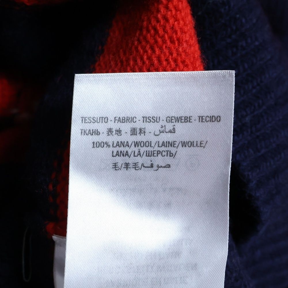 GUCCI (グッチ) Loved Bee ラブ ビー 蜂 ボーダー総柄 ウール長袖