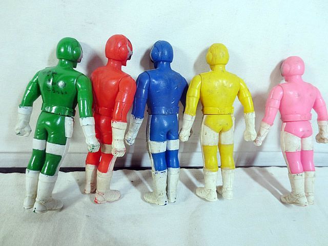 フラッシュマン バイオブレンド ソフビ ☆フラッシュマン バイオブレンド ソフビ 10体セット☆ 特撮
