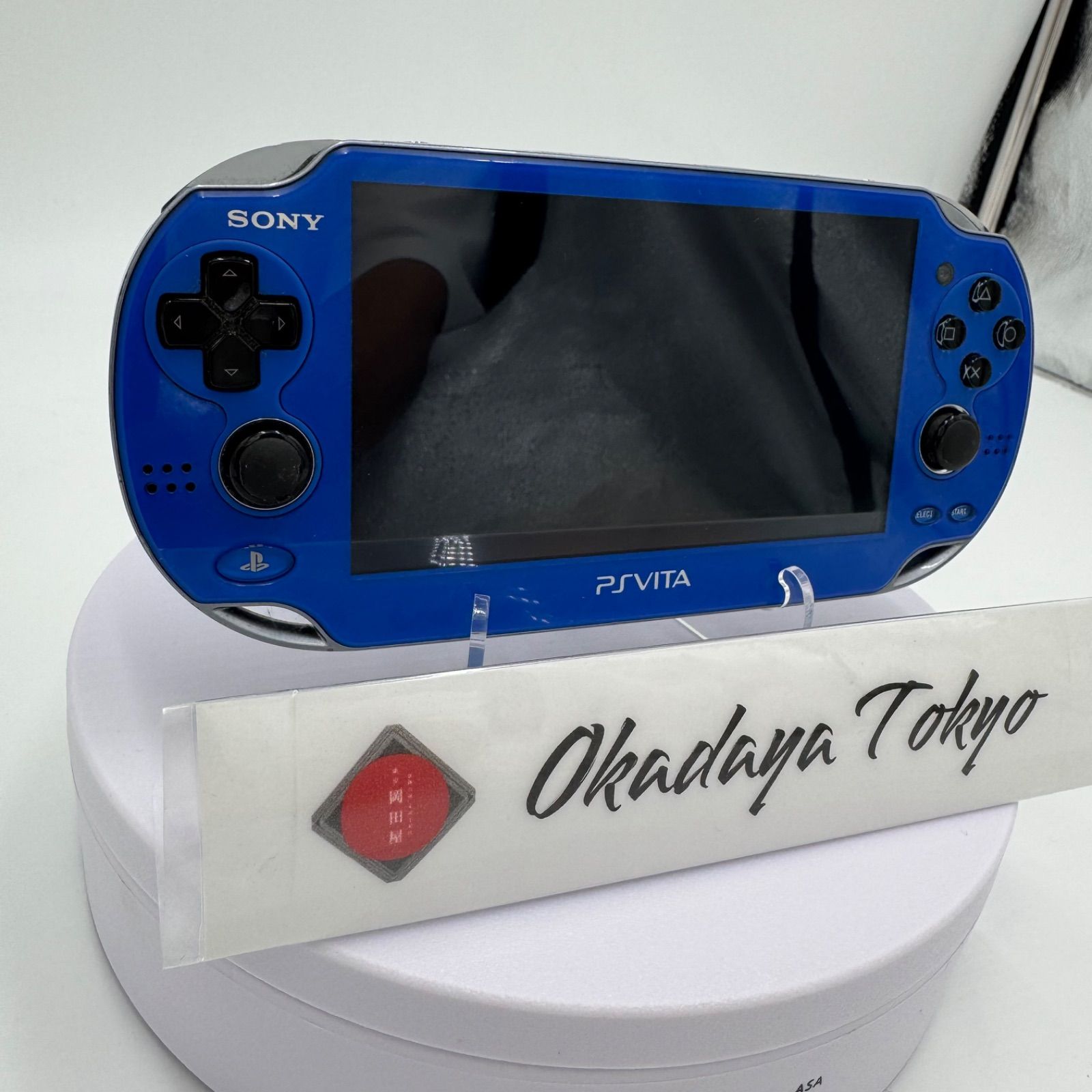 SONY PSvita PCH-1000 サファイアブルー 6-025【ほぼ未使用】PSVITA