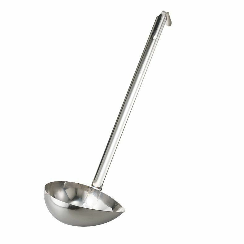 まとめ買い カンダ KD 18-8横口溶接レードル 400cc 鶏油レードル ×3