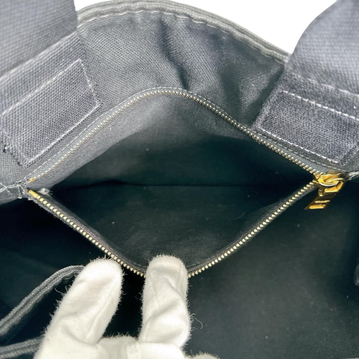 プラダ IBG642 Lサイズ カナパGM トートバッグ PRADA ブラック - メルカリ