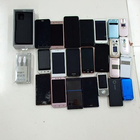 ジャンク品】携帯電話 ガラケー スマホ アンドロイド Xiaomi 他
