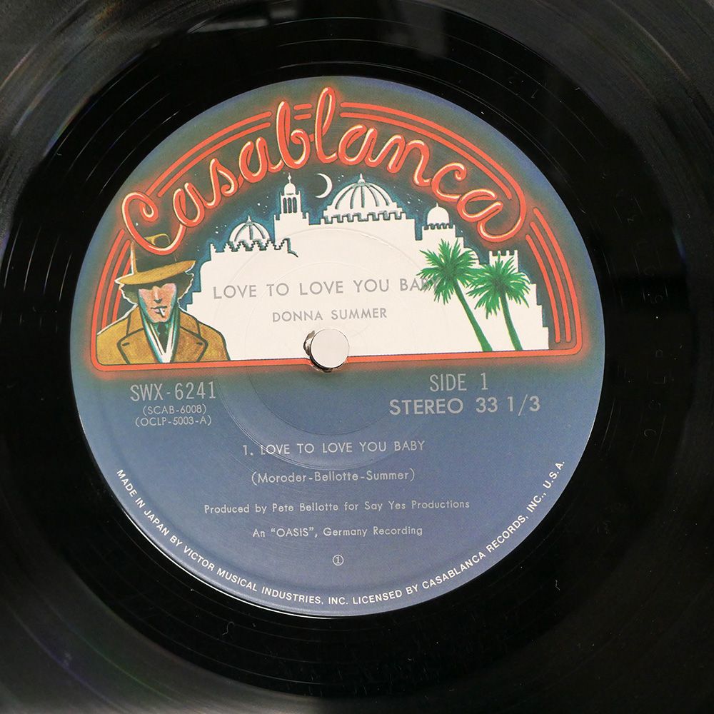 帯付き 国内盤 ドナサマー/愛の誘惑/CASABLANCA SWX6241 LP