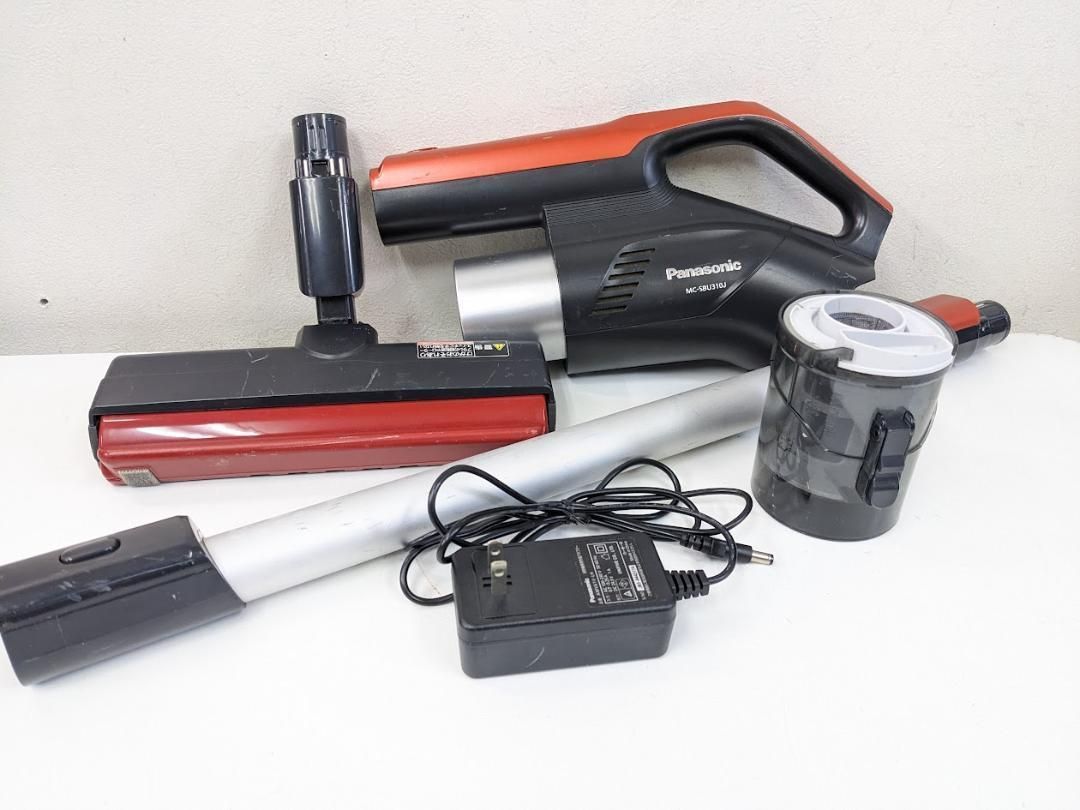 掃除機・クリーナー Panasonic MC-SBU310J-R Panasonic パナソニック MC-SBU310J-R サイクロン式コードレス