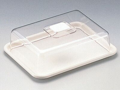 ラブリーハット 角ケーキ ホワイト 特大