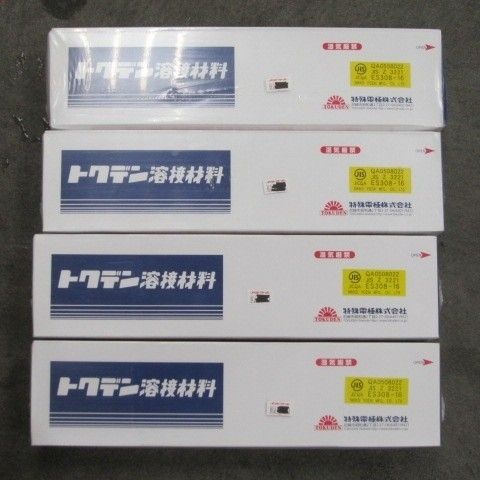 トクデン溶接材料 アーク溶接棒 ステンレス鋼 被覆アーク溶接棒 NCF-08 3.2mm×350mm 5kg【4箱】【川崎店】 - メルカリ