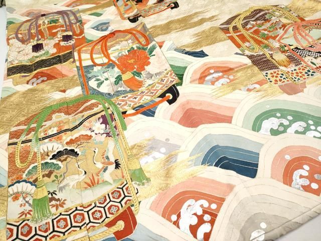 平和屋本店□極上 アンティーク 大正ロマン お引きずり・お引き摺り