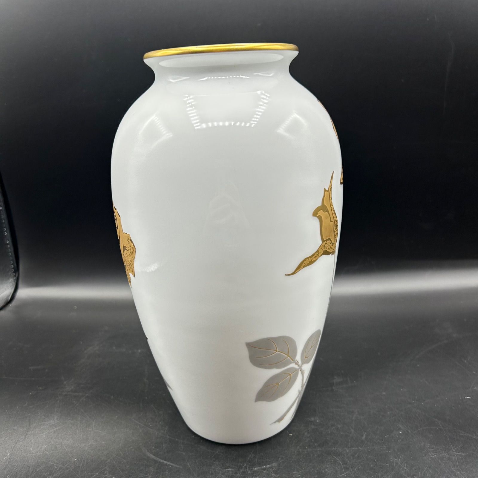 大倉陶園 宮内庁御用達 花瓶 白磁 【公式通販】