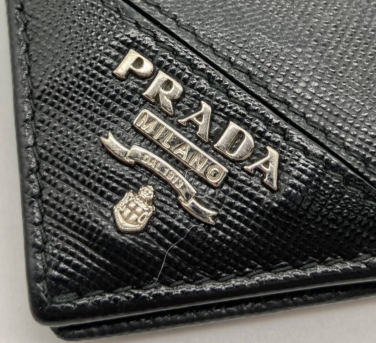 ギャランティカード有】PRADA 2M0836 長財布 ブラック プラダ 財布 二