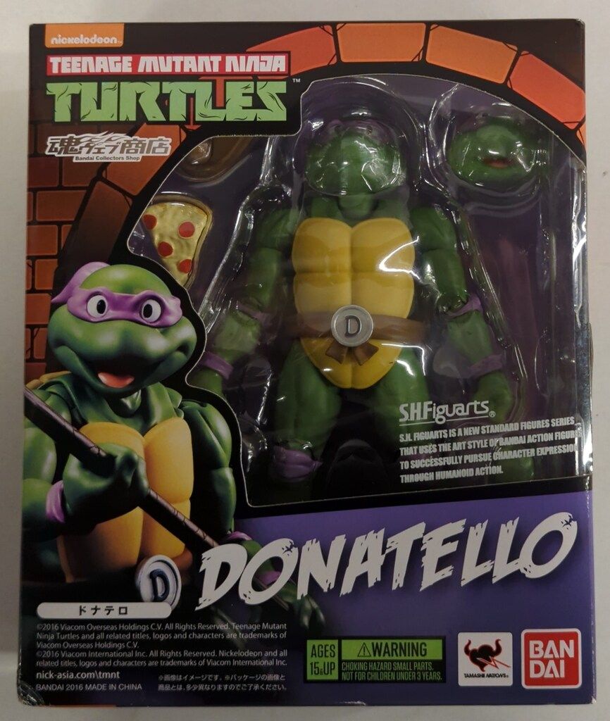 バンダイ S.H.Figuarts TEENAGE MUTANT NINJA TURTLES ドナテロ