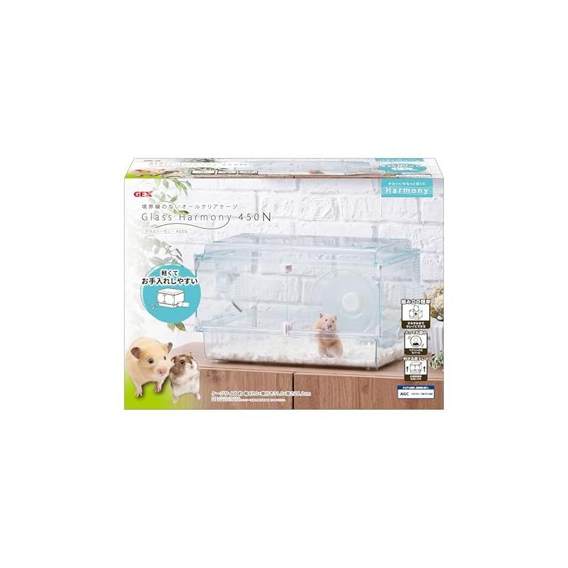 犬用品 ジェックス Harmony グラスハーモニー450N ガラス製クリア 