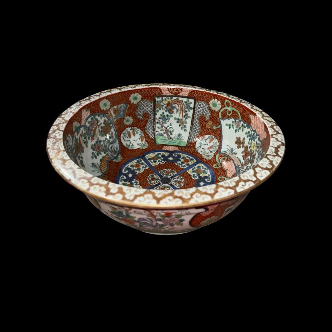 古伊万里 花唐草 うさぎ 大鉢 【公式通販】