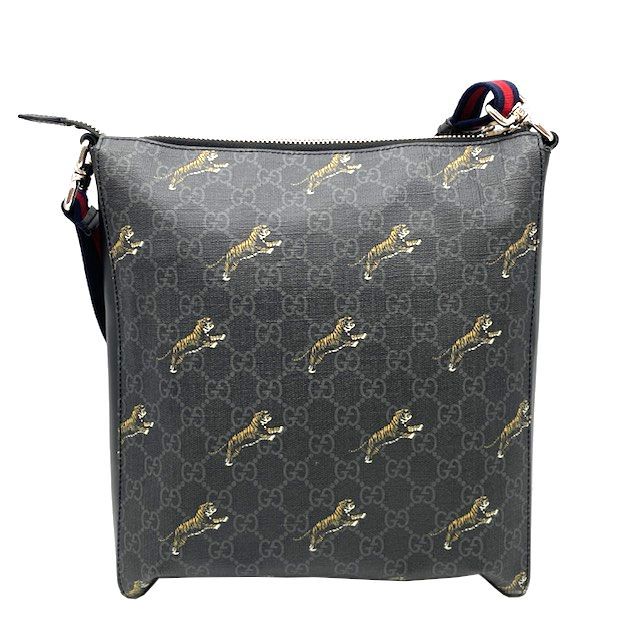 GUCCI グッチ GGスプリーム ショルダーバッグ タイガー 474137