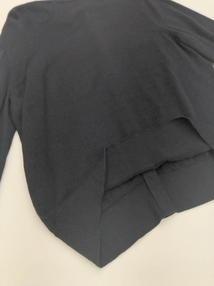 □美品 marmors マルモア 23AW アンピリング 金ボタン 長袖 0221308048 