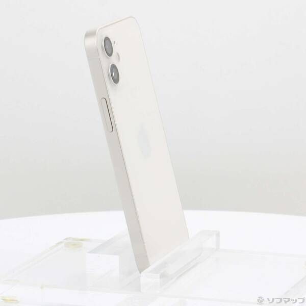 iPhone 12 mini 128GB ホワイト 美品 中古】iPhone12 mini 128GB ホワイト MGDM3J／A SIMフリー